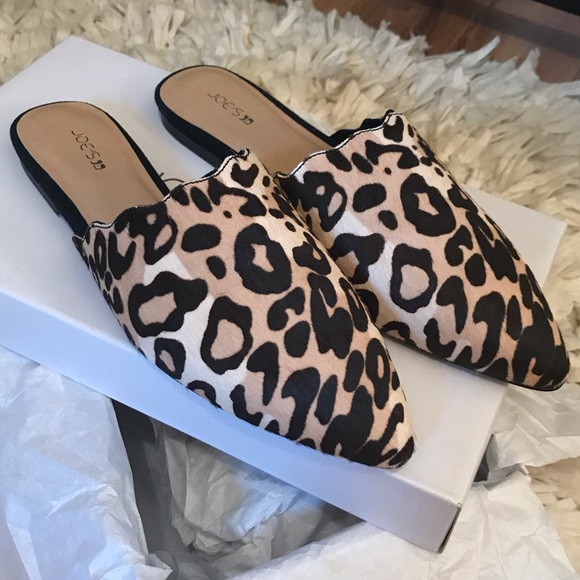 Joe's Jeans Shoes - Joes Jeans leopard print mules Harper